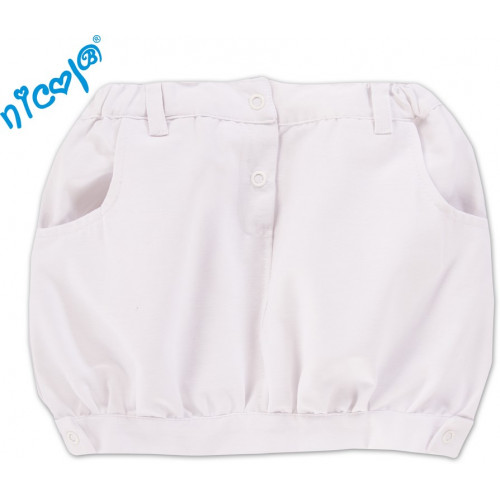 Nicol Suknička Sweet Heart - biela, veľ. 98