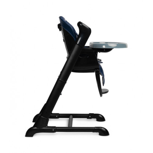 Jedálenská stolička, hojdačka 2 v 1, Indigo - černá, modrá