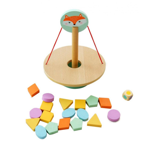 Adam Toys Balančná hra s tvarmi - líška
