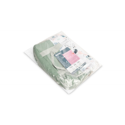 Taška ku kočíku, ekokoža - Ježko Toník, zelená