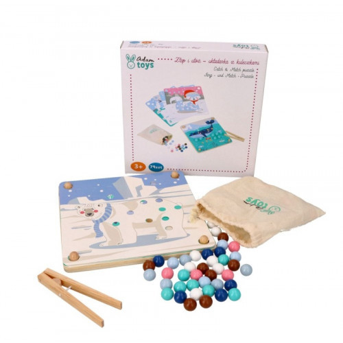 Logická hra Hádanka s loptičkami, Antarktída