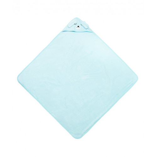 Detská osuška 100x100cm, froté bavlna, Psík - modrá, tyrkys