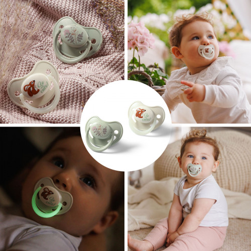 Cumlík silikónový, anatomický tvar, 6-18m, 2 ks - So Cute