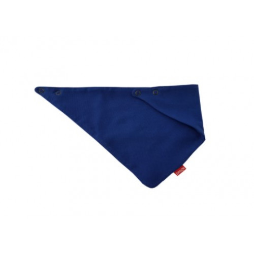 BEXA Bavlnená dvojvrstvová čiapka na zaväzovanie Miki + šatka - granátová