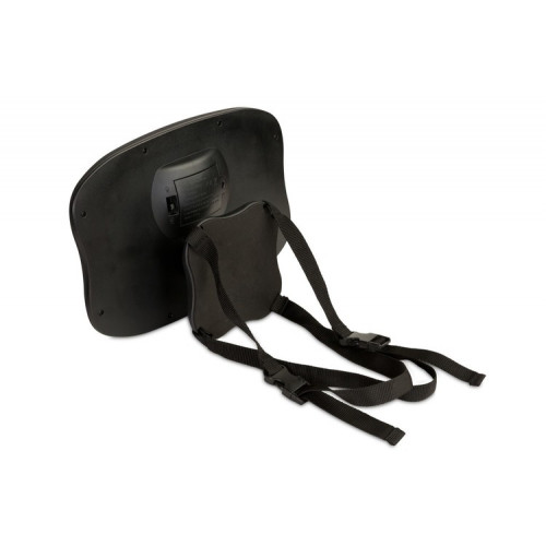 Spätné zrkadlo do auta s LED podsvietením - čierne