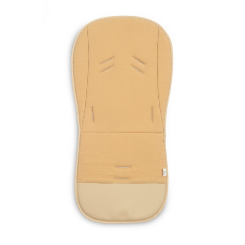 Vložka do kočíka, mušelín, Králičci, béžová