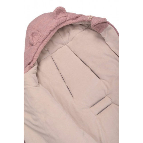 Teplúčky fusak Baránok exclusiv, 85x50cm, Baby Nellys - pudrovo růžový