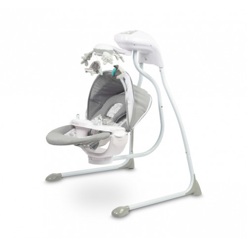 Elektronická hojdačka s kolotočom RAFFI - grafit