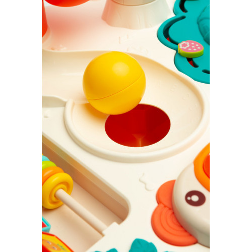 Edukačný stolček plný zábavy pre deti - Levíček