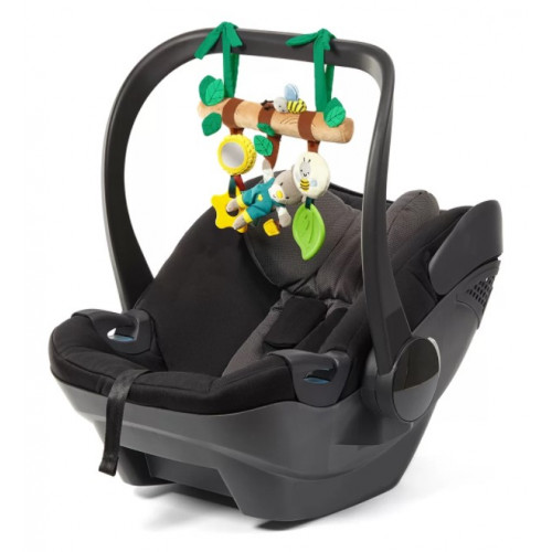 Závesná edukačná hračka na kočík Teddy Gardener, mätová, béžová