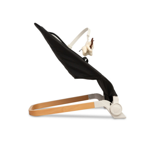 Dojčenské lehátko, ergonomické Pine - čierne
