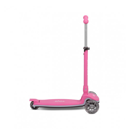 Kolobežka pre deti, 3 kolesová carbon - ružová