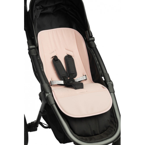 Vložka do kočíka, mušelín, Víla Ema, ružová