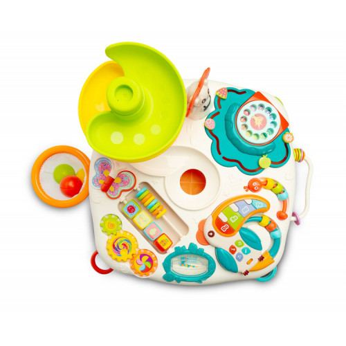 Edukačný stolček plný zábavy pre deti - Levíček