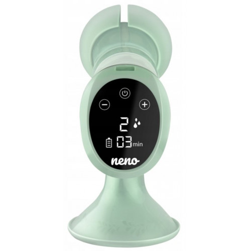 Neno Uno Dvojfázová bezdrôtová odsávačka materského mlieka, mätová/zelená