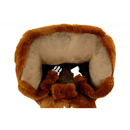 Hojdaci Koník s melódiou Adam Toys - hnedý