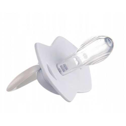 Canpol Babies Sada 2 ks symetrických silikónových cumlíkov, 0-6m +, Little prince, modrá