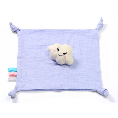 Prítulníček, maznáčik, mušelín, Blinky Cloud, 25 x 25,5 cm