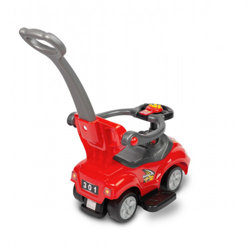 Odrážadlo Race Car 2v1 so zvukom - červené