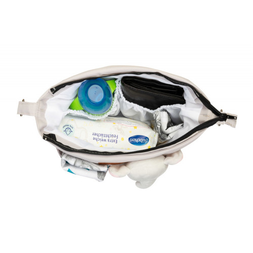 Taška, organizér na kočík - púdrovo ružový