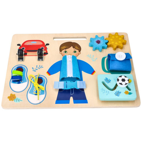 Adam Toys Vzdělávacia závesná, náučná tabuľa - Adamko