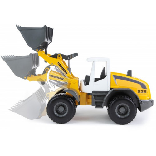 Teddies Auto Nakladač Worxx plast 49cm 1:15 v krabici Liebherr L538