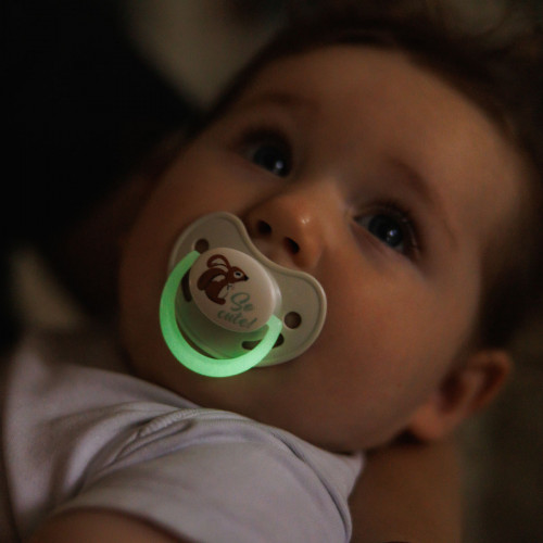 Cumlík silikónový, anatomický tvar, 6-18m, 2 ks - So Cute