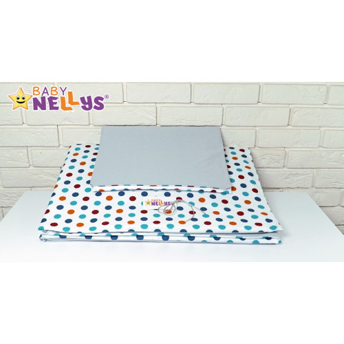 Baby Nellys Vankúšikový mantinel s obliečkami 135x100cm - č. Blo8