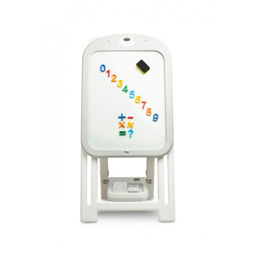 Detská magnetická tabuľa so stolíkom TOYZ TED - sivá