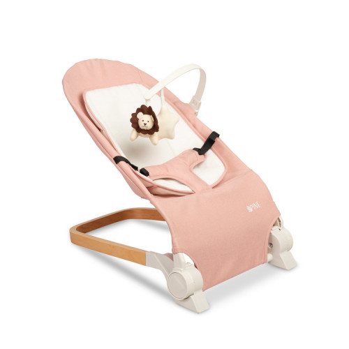 Dojčenské lehátko, ergonomické Pine - ružové
