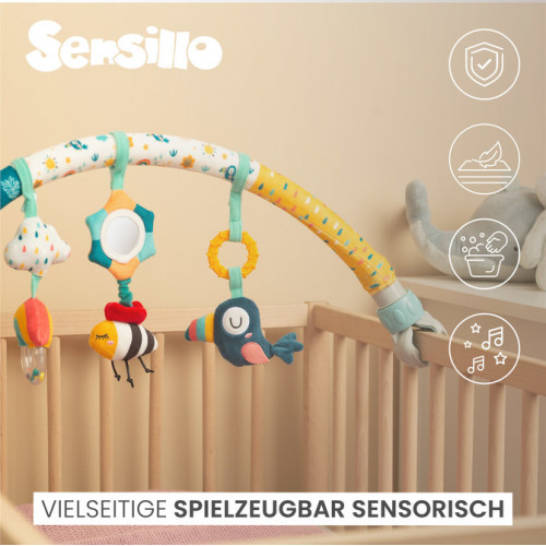 Plyšový oblúk s hračkami - Jungle