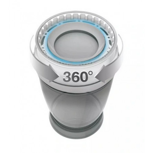 Lovi Kúzelný hrnček Junior  360 °,12m+ modro/růžový + 2ks cumlíkov (3-6m)