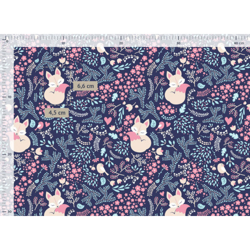 Detský fusak maxi PREMIUM Líška Baby Nellys, granátový, 110x50cm + rukávník zadarmo