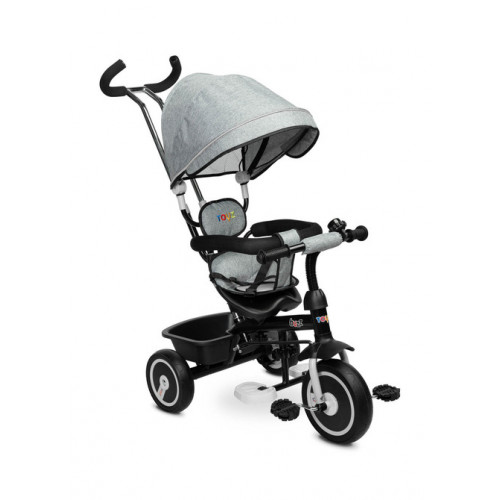 Trojkolka Buzz Grey, šedá