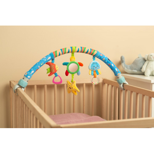 Plyšový oblúk s hračkami - Oceán