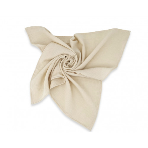 Mušelínové plienky Nature, 80x80, béžová, smotanová - 2ks