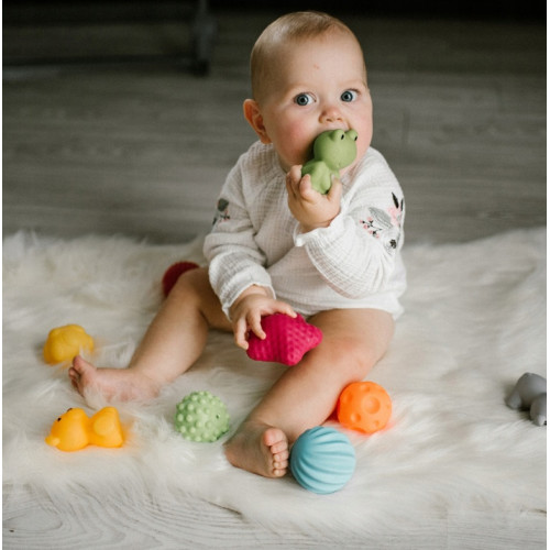 Edukačné senzorické balóniky, 6 ks v taške