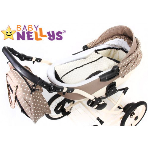 Fusak nielen do autosedačky Baby Nellys ® MINKY - modrý, tyrkys