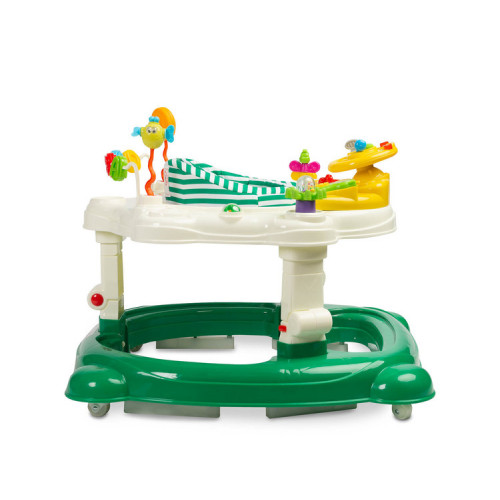 Chodítko pre bábätko HIPHOP 3v1 - zelené