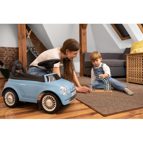 Detské odrážadlo Fiat 500 - růžové