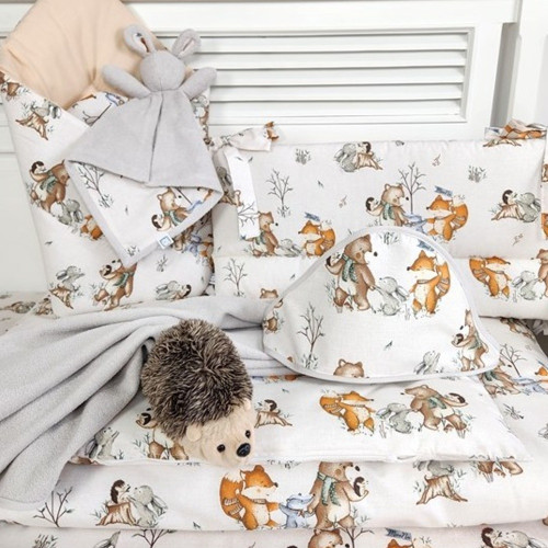 Detská osuška 100x100cm, froté bavlna, Friends time - latte, béžová