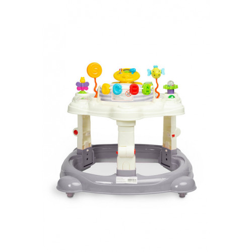 Chodítko pre bábätko HIPHOP 3v1 - šedé