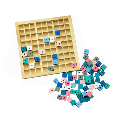 Drevené Sudoku