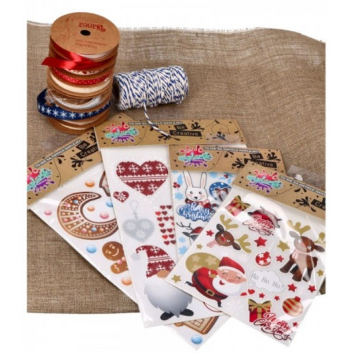 Tulimi Farebná, veselá nažehlovačka Snowman - malý arch