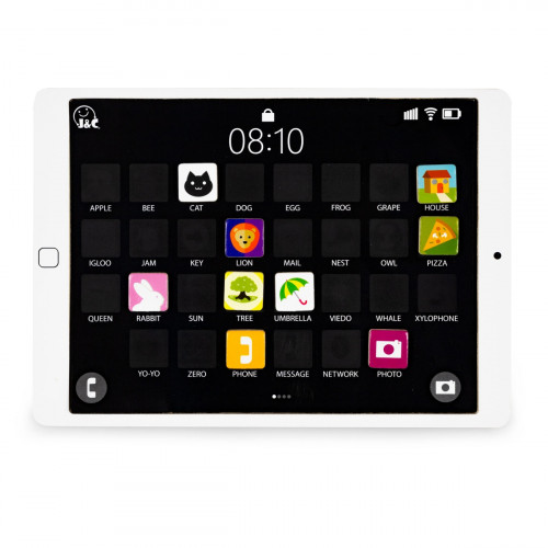 Drevená magnetická a kriedová tabuľa 3v1 – vzdelávacia hračka pre deti