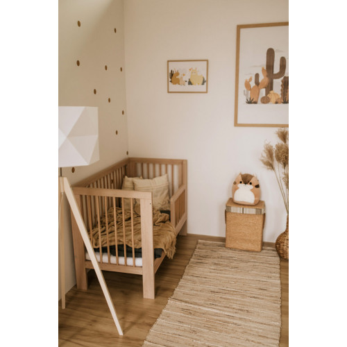 Postieľka Olivie Buk 120x60cm