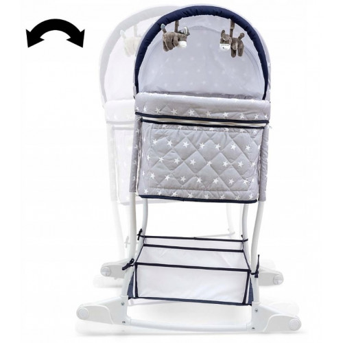 Multifunkčná kolíska 2v1 Dream On - STONE