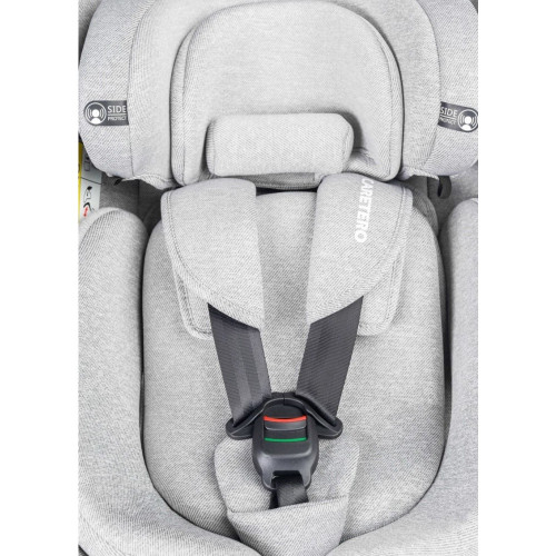 Autosedačka Lumi i-Size 40-150 cm, Isofix, 360 °, rastová, od 0m + do 12 rokov - sv. šedá