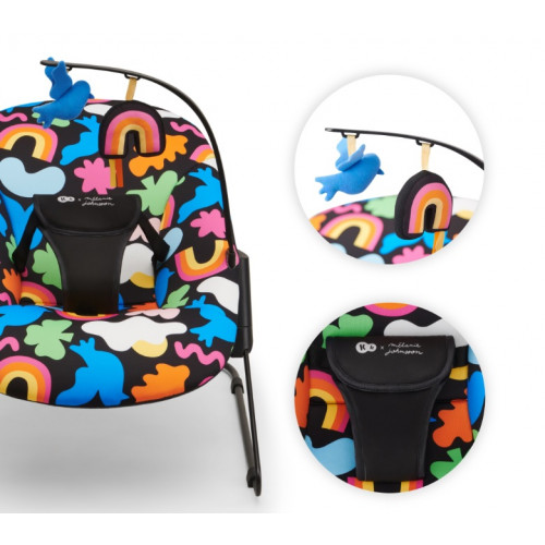 Hojdacie lehátko Kinderkraft, Calmee HAPPY SHAPES