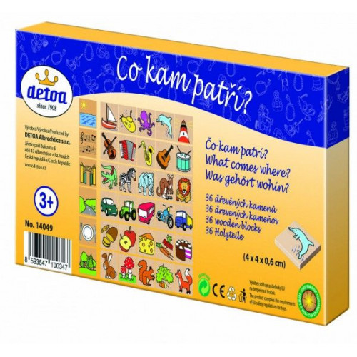 Rappa Hra Co kam patrí, drevo
